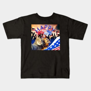 Happy 4th July Kids T-Shirt